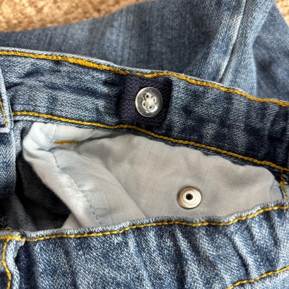 Hanna Andersson Embroidered Girls Jeans - size 140 - Picture 9 of 10